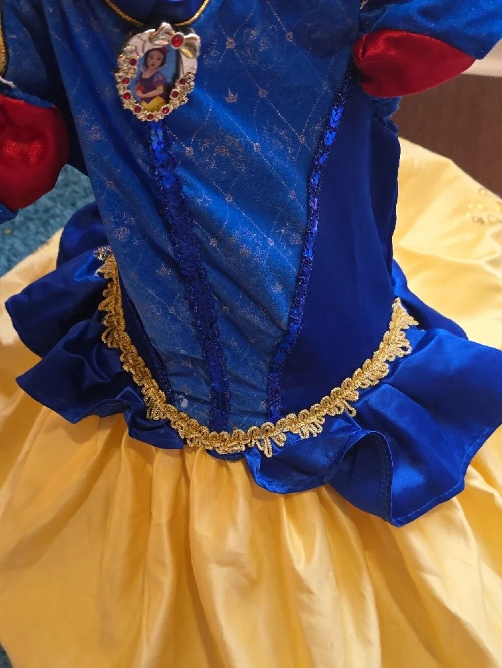 Disney Blue and Yellow Princess Dress Costume